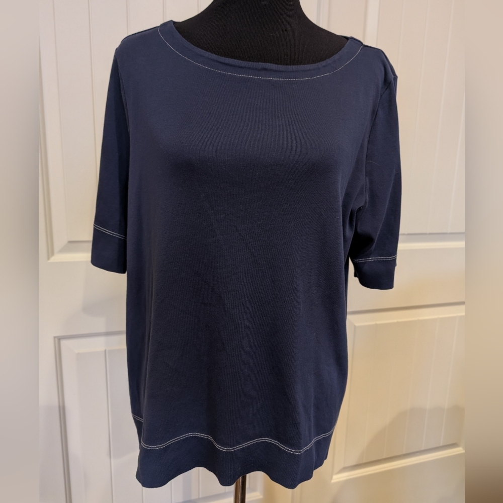 Chico's Navy Blue Top